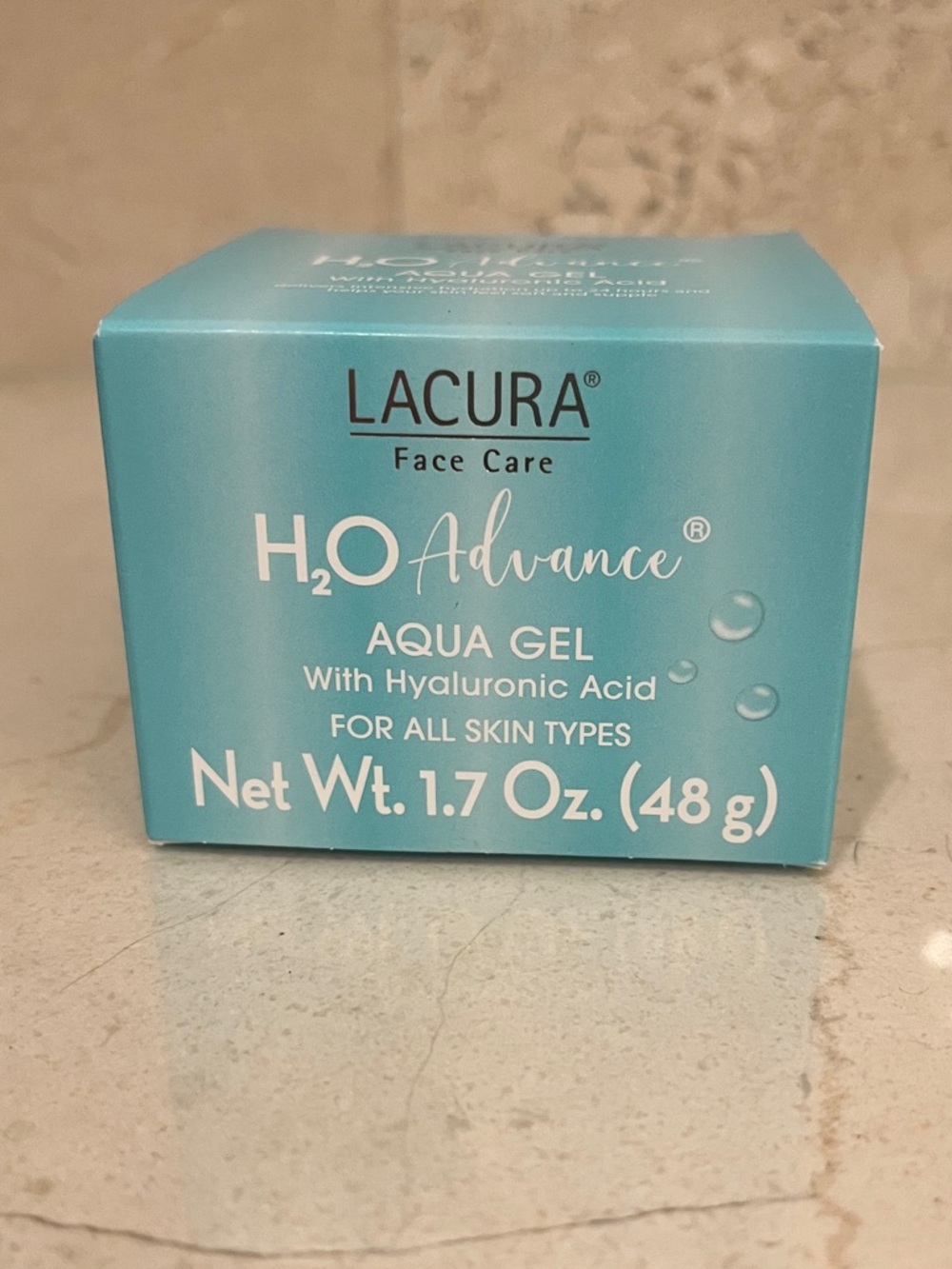 H2O Hydrate Aqua Gel Face Cream - Blue